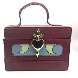 Disney Snow White Villians Heart Box Purse Bag - Top Handle by BoxLunch